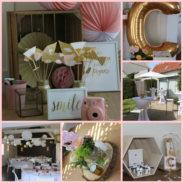 touch of gold Collage